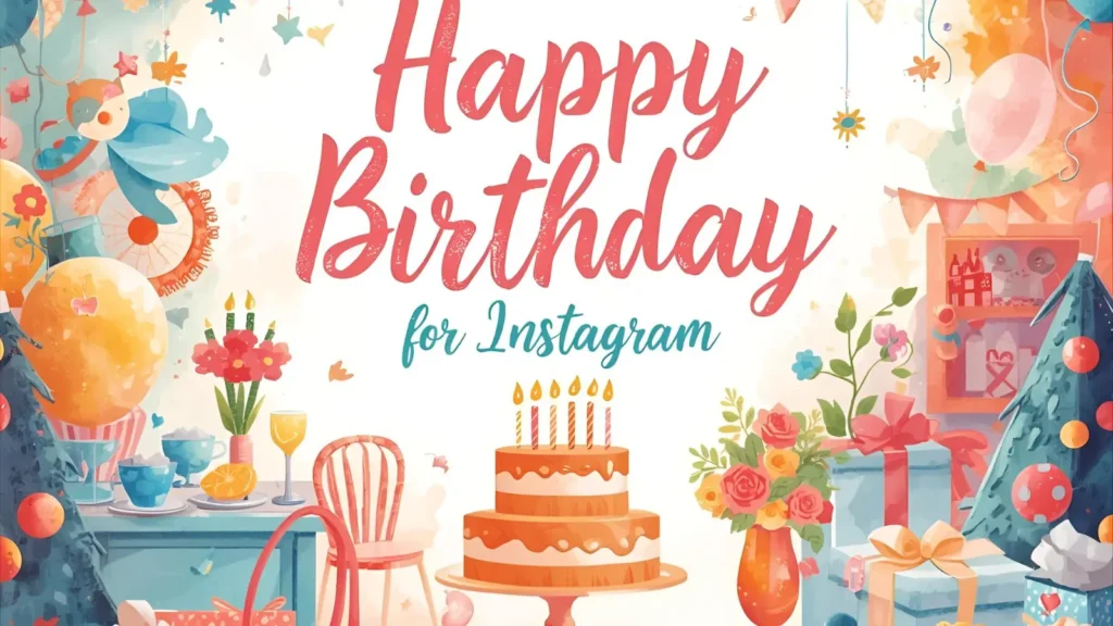 Happy Birthday Captions for Instagram